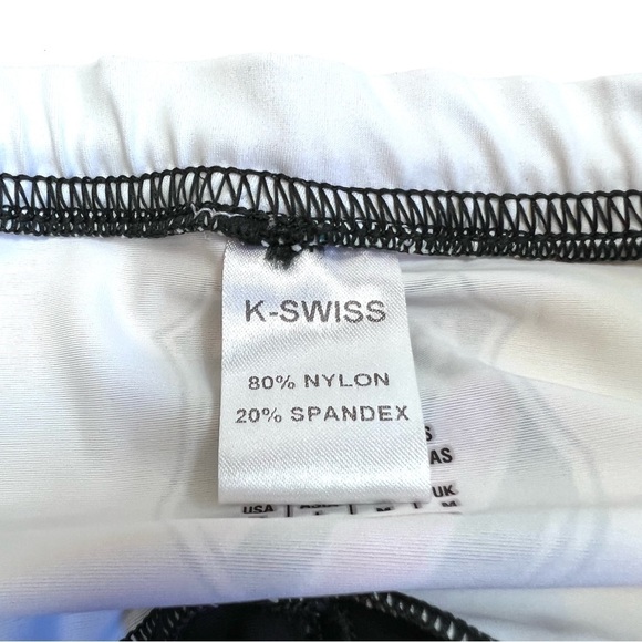 K-Swiss Compression Cycling Bike Biking Shorts Size Medium - Picture 8 of 8